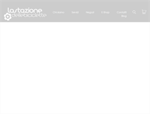 Tablet Screenshot of lastazionedellebiciclette.com